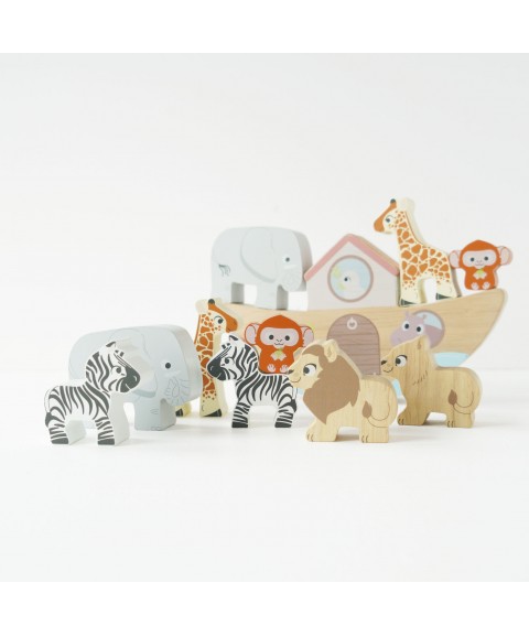 NOAH’S BALANCING ARK ANIMAL STACKER - 11 PIECE