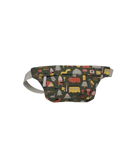 BUM BAG GREEN  L'AVENTURE