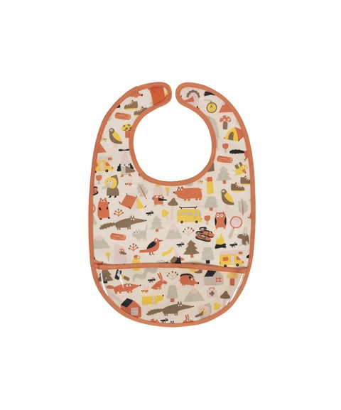 COATED COTTON BIB L'AVENTURE