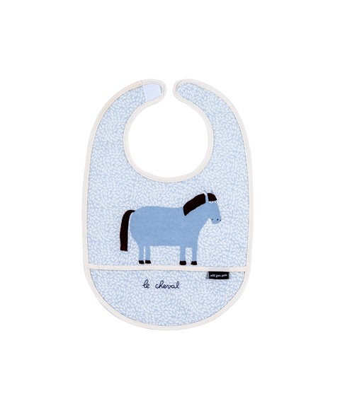COATED COTTON BIB HORSE LA FERME