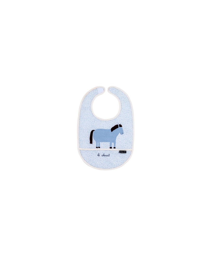 COATED COTTON BIB HORSE LA FERME