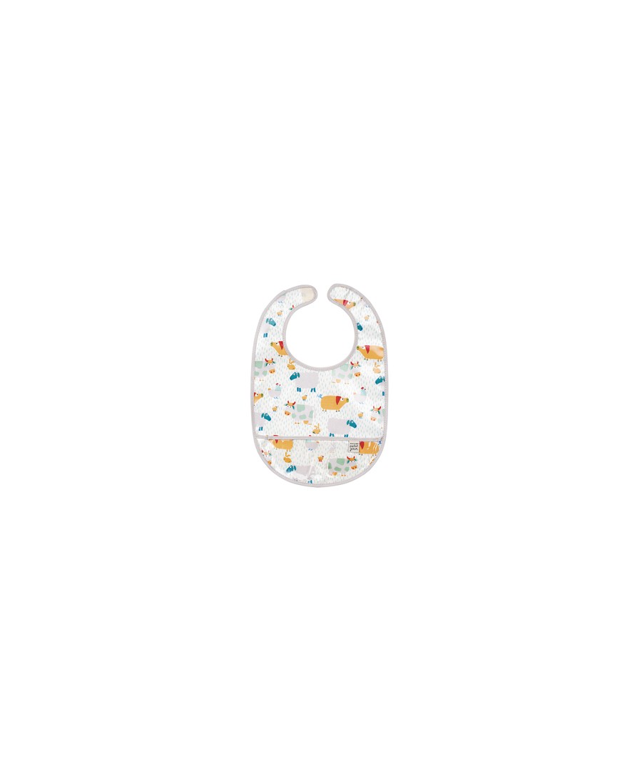 COATED COTTON BIB LA FERME