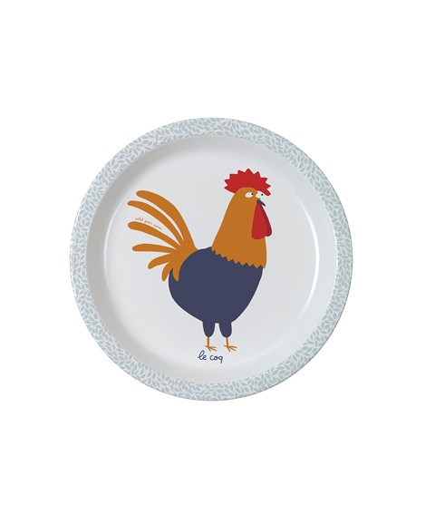BABY PLATE LA FERME Ø18cm