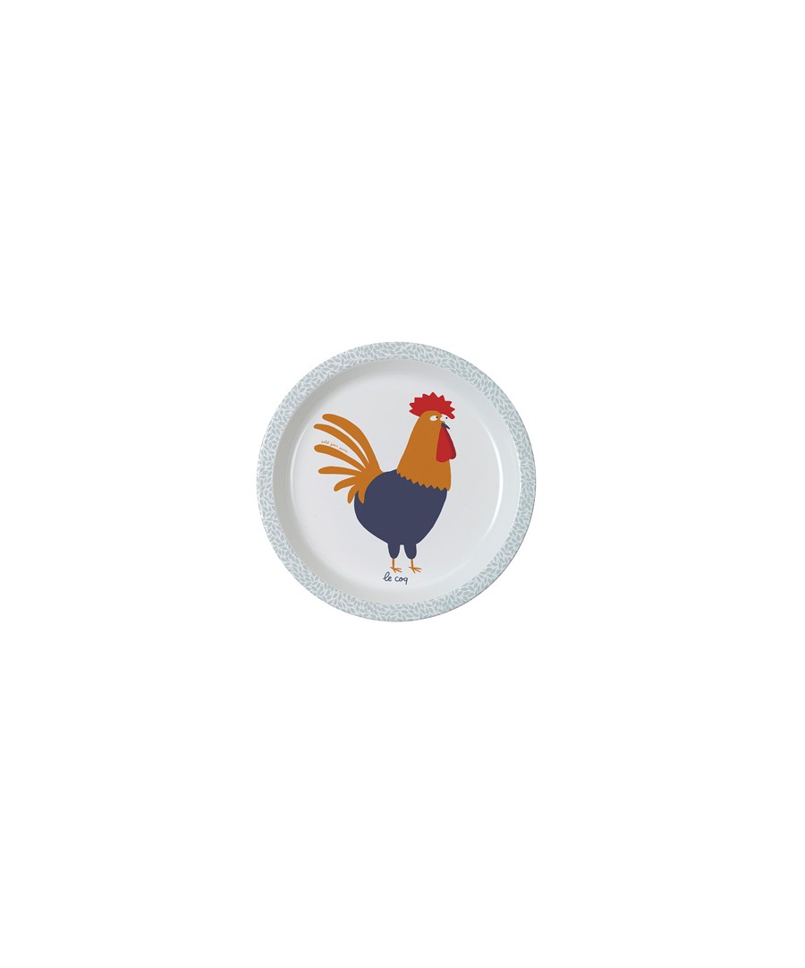 BABY PLATE LA FERME Ø18cm