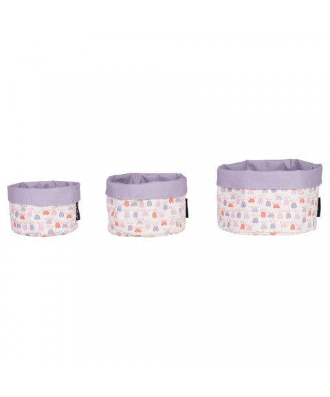 3 SMALL BASKETS LES POUPÉES
