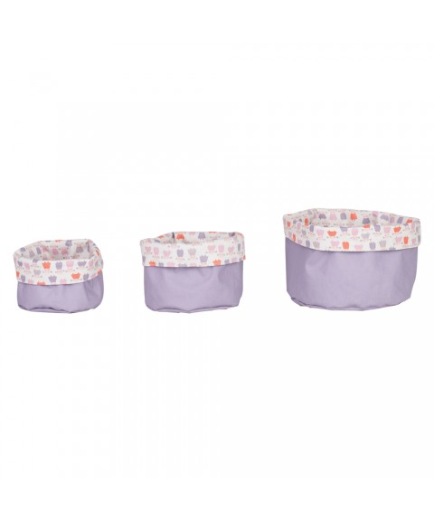 3 SMALL BASKETS LES POUPÉES