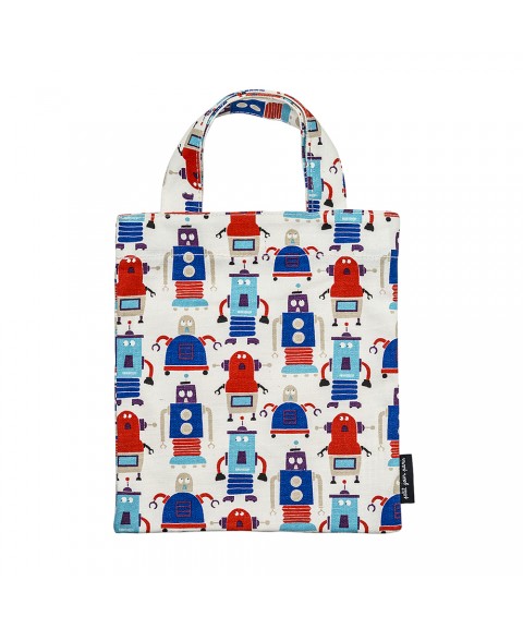 MINI TOTE BAG LES ROBOTS