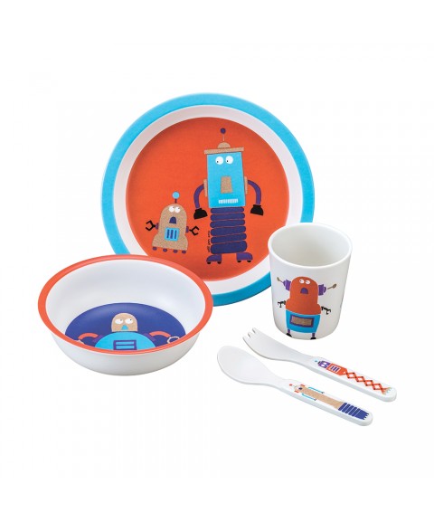 5-PIECE GIFT BOX GLITTERING LES ROBOTS