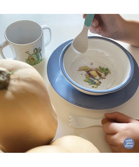 TASSE D'APPRENTISSAGE ANTIDÉRAPANTE PIERRE LAPIN