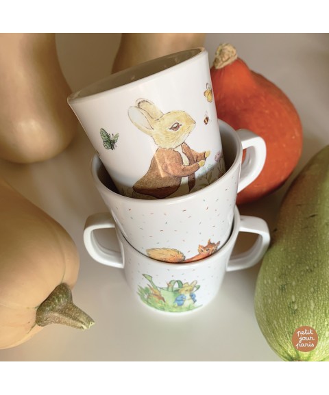 TASSE D'APPRENTISSAGE ANTIDÉRAPANTE PIERRE LAPIN