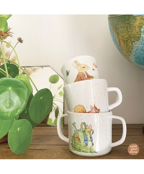TASSE D'APPRENTISSAGE ANTIDÉRAPANTE PIERRE LAPIN