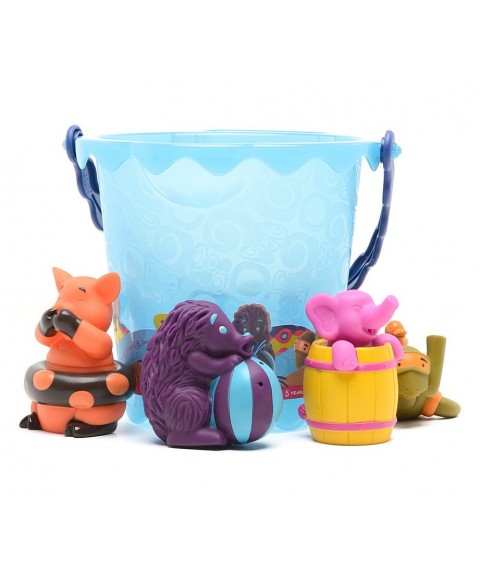 JOUETS DE BAIN - SQUIRTS IN A BUCKET