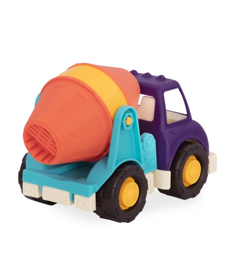 CAMION TOUPIE VIOLET ET ORANGE - HAPPY CRUISERS CEMENT TRUCK