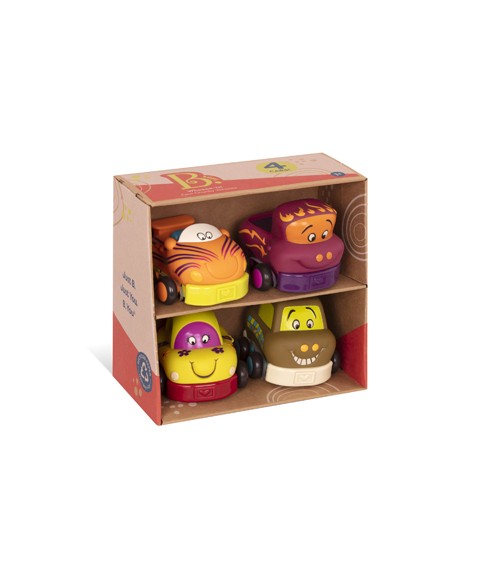 SET DE 4 VOITURES - WHEEEE-IS