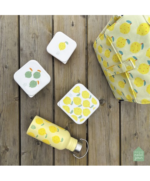 SET OF 3 LUNCH BOXES LES CITRONS