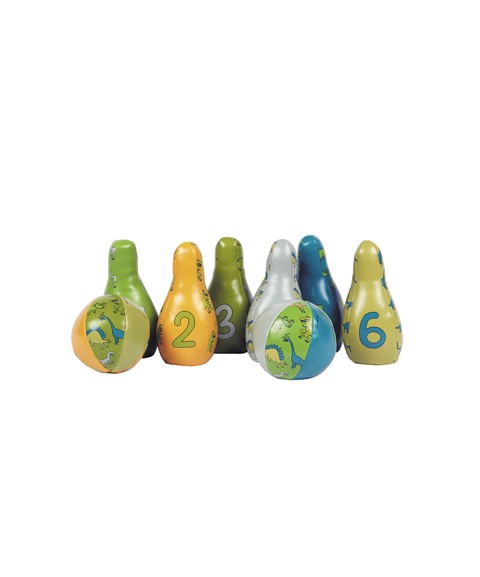 PIN BOWLING SET LES DINOSAURES