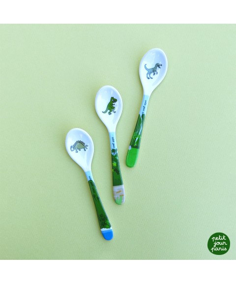 SET OF 3 SPOONS LES DINOSAURES