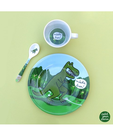 SET OF 3 SPOONS LES DINOSAURES