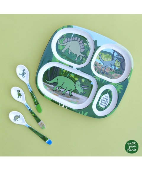 SET OF 3 SPOONS LES DINOSAURES