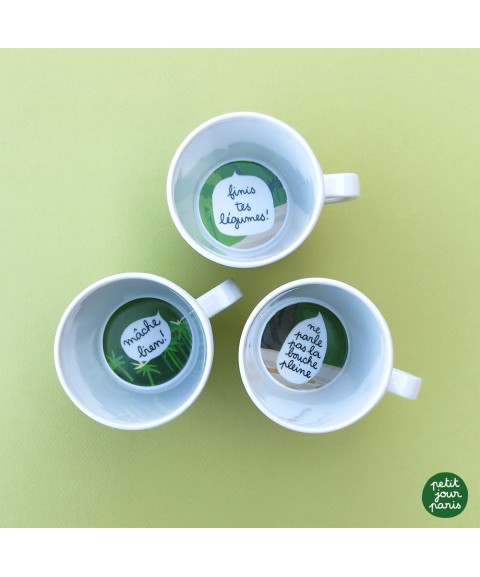 SMALL MUG "MÂCHE BIEN..." LES DINOSAURES
