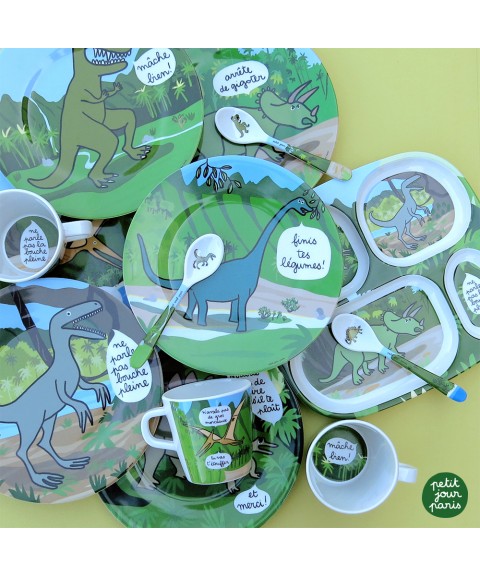 SMALL MUG "MÂCHE BIEN..." LES DINOSAURES