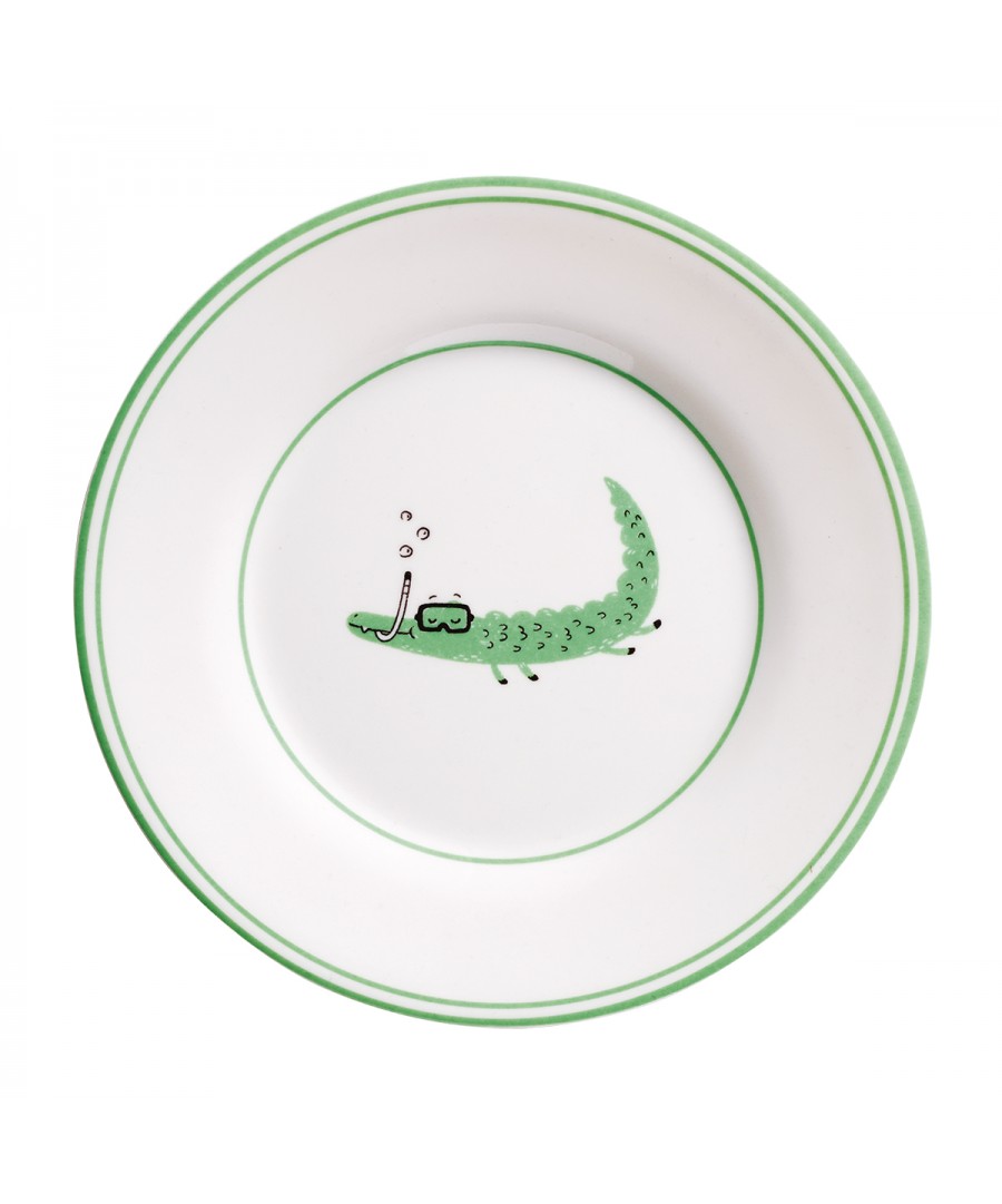 DESSERT PLATE GATOR LES PETITES CHOSES Ø 20cm