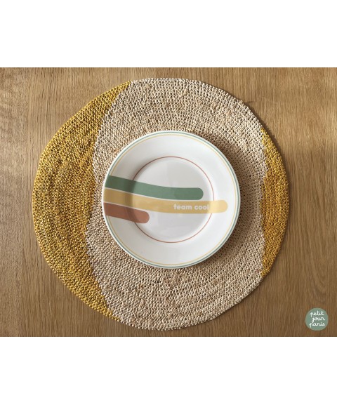 ASSIETTE À DESSERT TEAM COOL LES PETITES CHOSES Ø 20cm