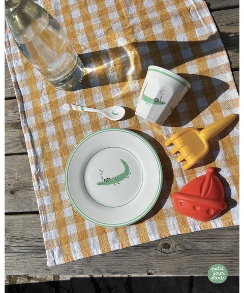 DESSERT PLATE GATOR LES PETITES CHOSES Ø 20cm