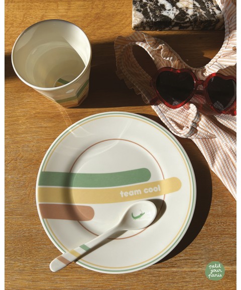 ASSIETTE À DESSERT TEAM COOL LES PETITES CHOSES Ø 20cm