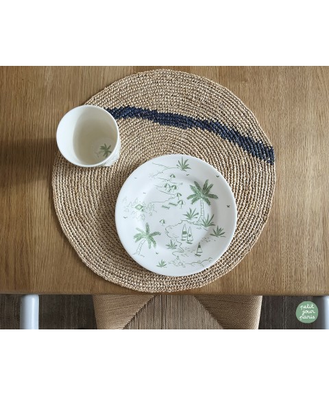 DESSERT PLATE PALMITO LES PETITES CHOSES Ø 20cm
