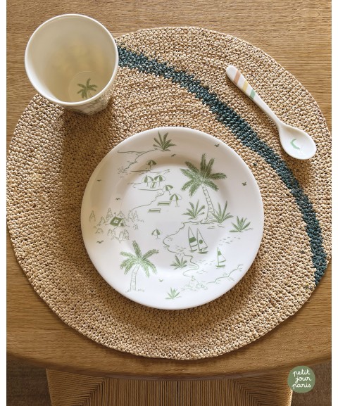 DESSERT PLATE PALMITO LES PETITES CHOSES Ø 20cm