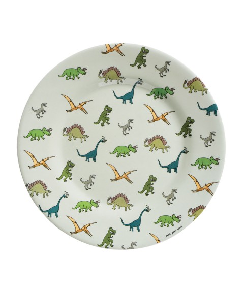 DESSERT PLATE THE DINOSAURS