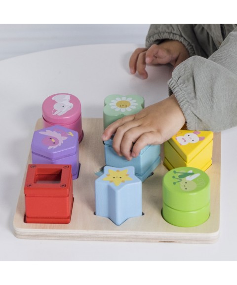 BLOCS SENSORIELS ARC-EN-CIEL