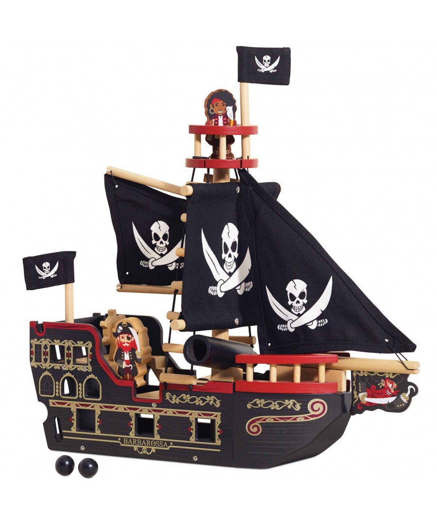 BATEAU PIRATE DU CAPITAINE BARBEROUSSE