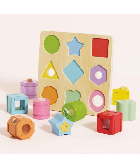 BLOCS SENSORIELS ARC-EN-CIEL