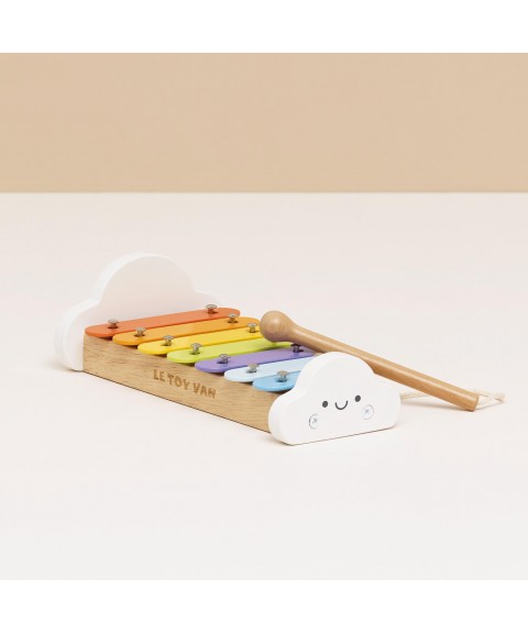 XYLOPHONE ARC-EN-CIEL EN BOIS