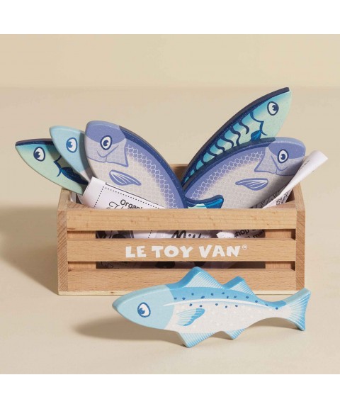 CAGETTE DE POISSONS DU MARCHÉ