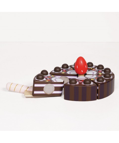 CHOCOLATE GATEAU SLICEABLE CAKE - 8 PIECE