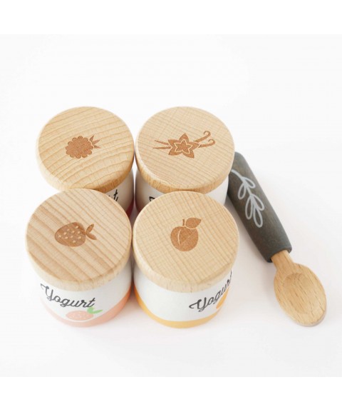 PACK DE 4 YAOURTS DE DINETTE