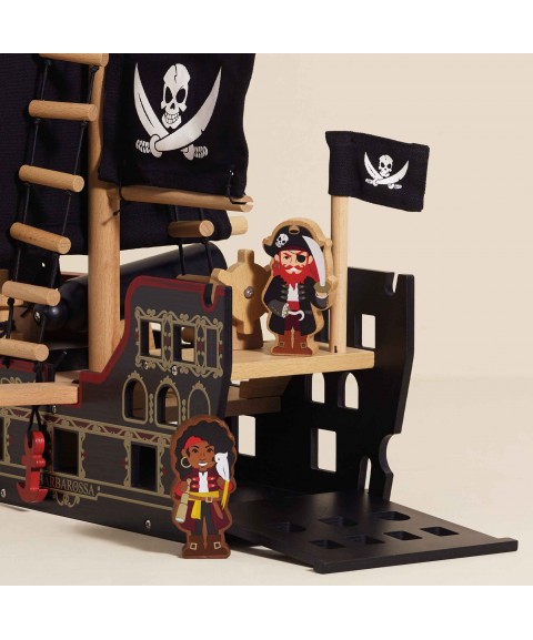 BATEAU PIRATE DU CAPITAINE BARBEROUSSE
