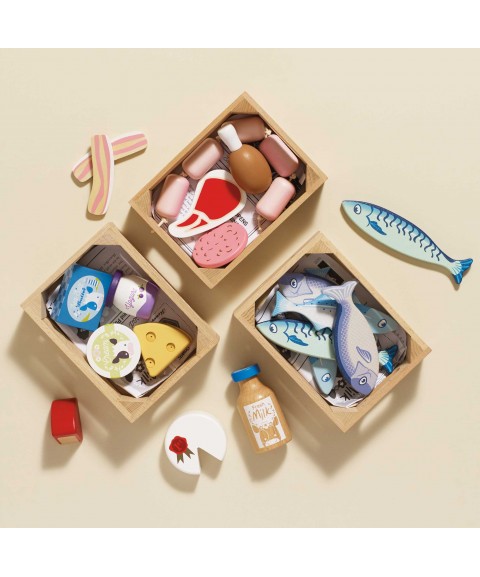 CAGETTE DE POISSONS DU MARCHÉ