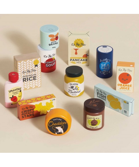 LES COURSES DU SUPERMARCHÉ