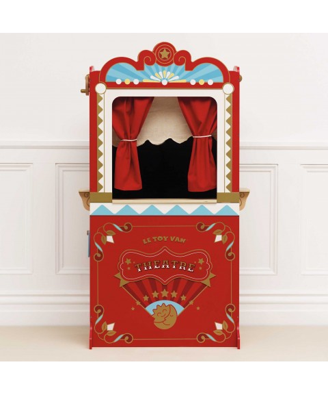 RETRO TOY PUPPET THEATRE