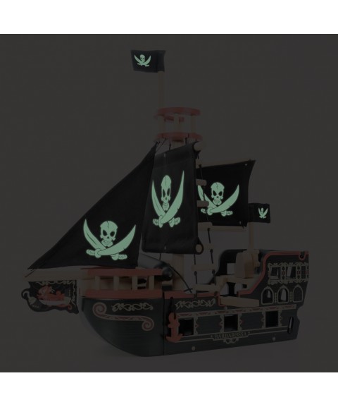BATEAU PIRATE DU CAPITAINE BARBEROUSSE