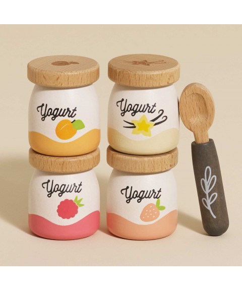 PACK DE 4 YAOURTS DE DINETTE