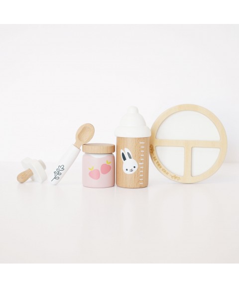 DOLLS NURSING KIT AND BAG - 8 PIECE