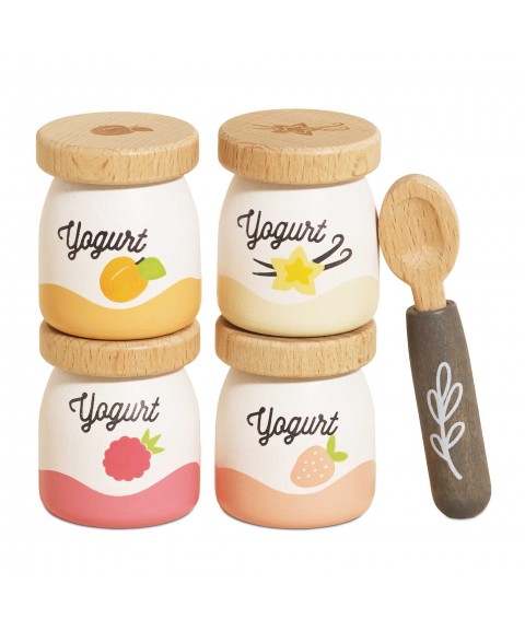 PACK DE 4 YAOURTS DE DINETTE