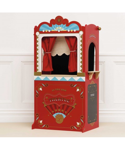 RETRO TOY PUPPET THEATRE