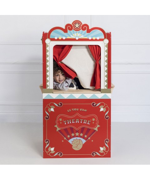 RETRO TOY PUPPET THEATRE