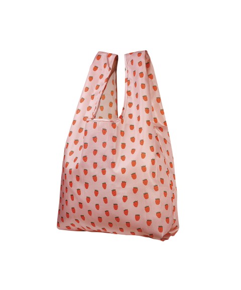 FOLDABLE SHOPPPING BAG LES FRAISES